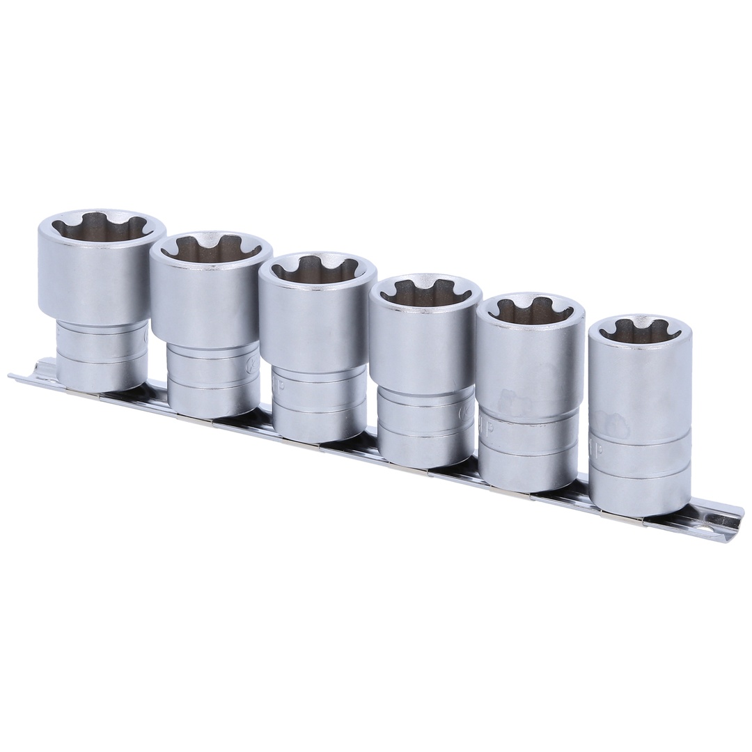 KS Tools 1/2 TX-E-Plus Stecknuss-Satz, 6-tlg, EPL22-EPL32