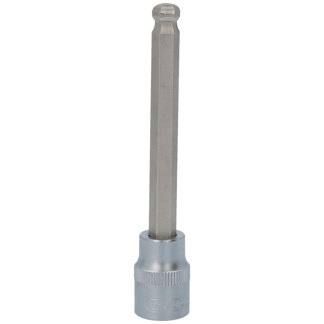 KS Tools 3/8 Bit-Stecknuss Innensechskant mit Kugelkopf, lang, 8 mm