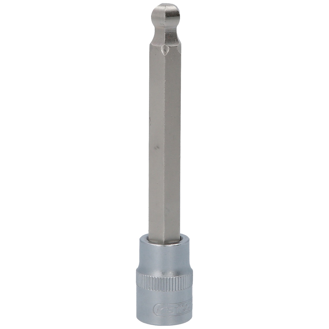 KS Tools 3/8 Bit-Stecknuss Innensechskant mit Kugelkopf, lang, 9 mm