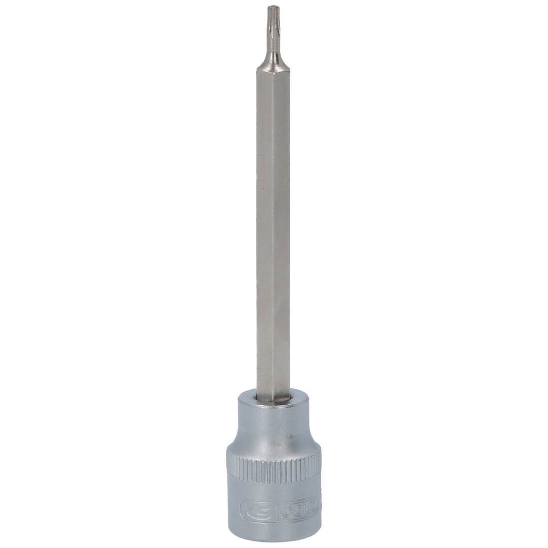 KS Tools 3/8 Bit-Stecknuss TX mit Stirnlochbohrung, lang, TB8