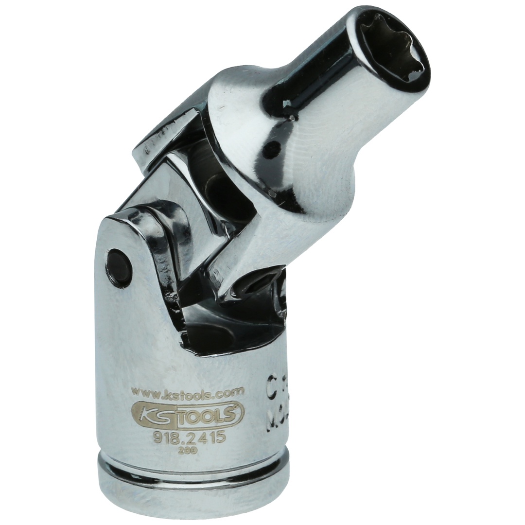KS Tools 1/4 TX-E-Stecknuss mit Gelenk, E6