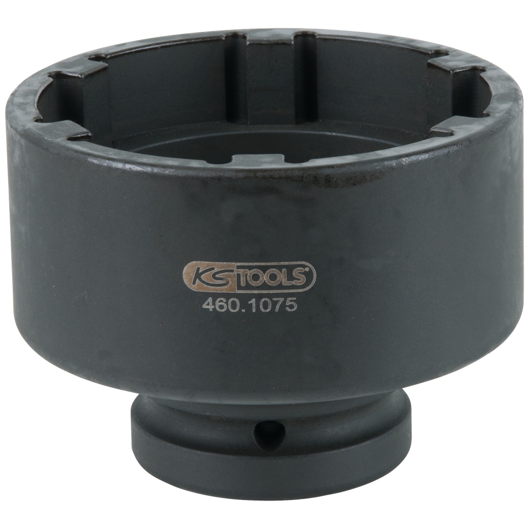 KS Tools 1 Nutmuttern-Schlüssel mit 6 Zapfen für Mercedes, 86 mm