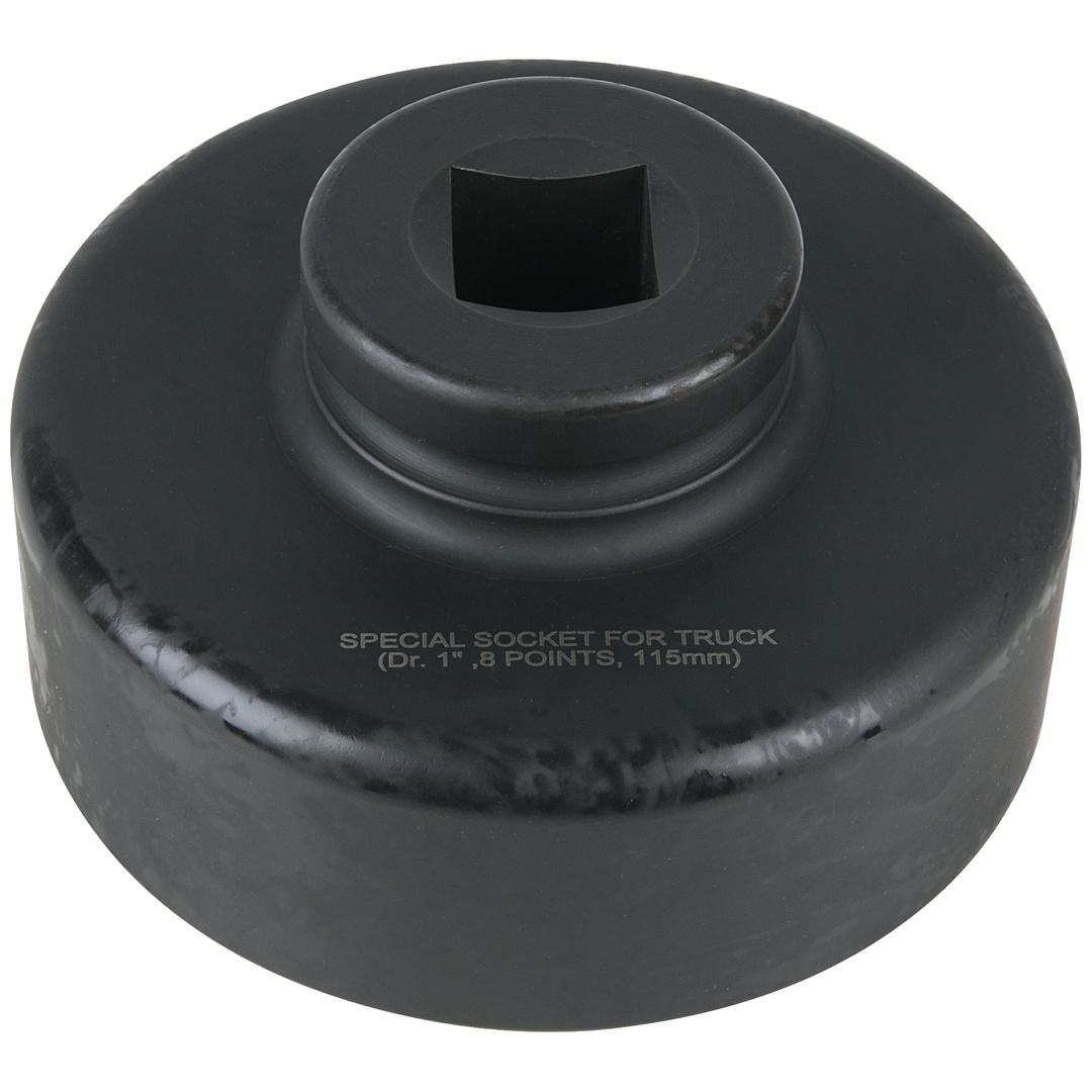KS Tools 1 Achsmuttern-Schlüssel, 8-kant, kurz, 115 mm