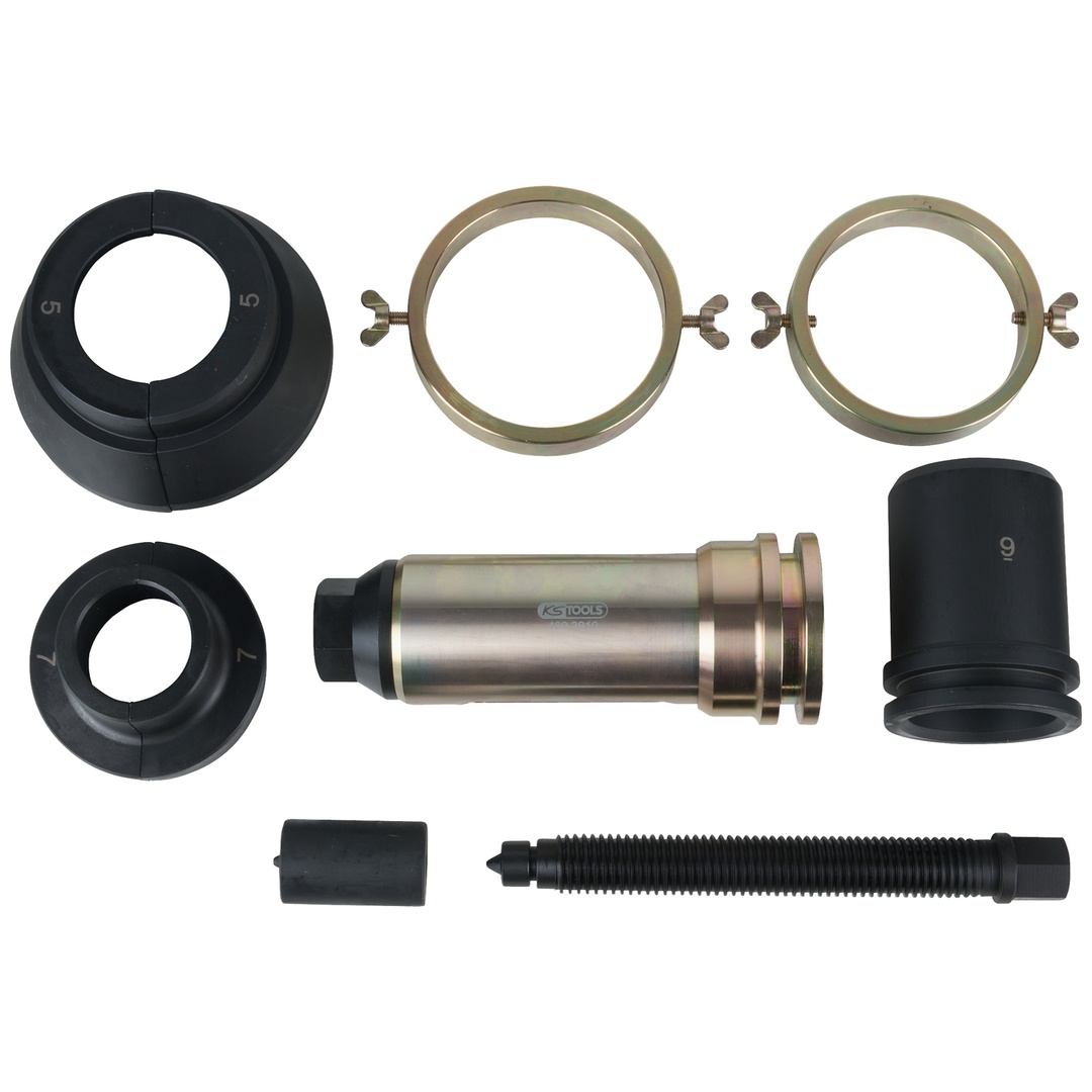KS Tools Differential-Hauptwellenlager-Abzieher-Satz für Volvo, 8-tlg