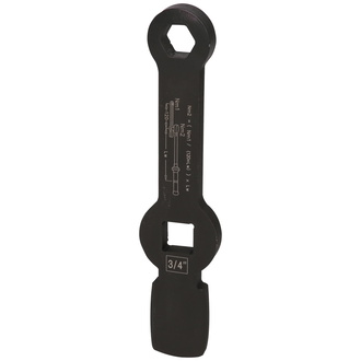 KS Tools 3/4" Schlag-Sechskant-Schlüssel mit 2 Schlagflächen, 26 mm