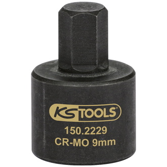 KS Tools 3/8" Bremssattel-Stecknuss, 9 mm