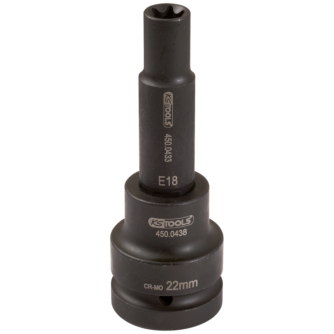 KS Tools 3/4 TX-E-Kraft-Stecknuss, lang, E18