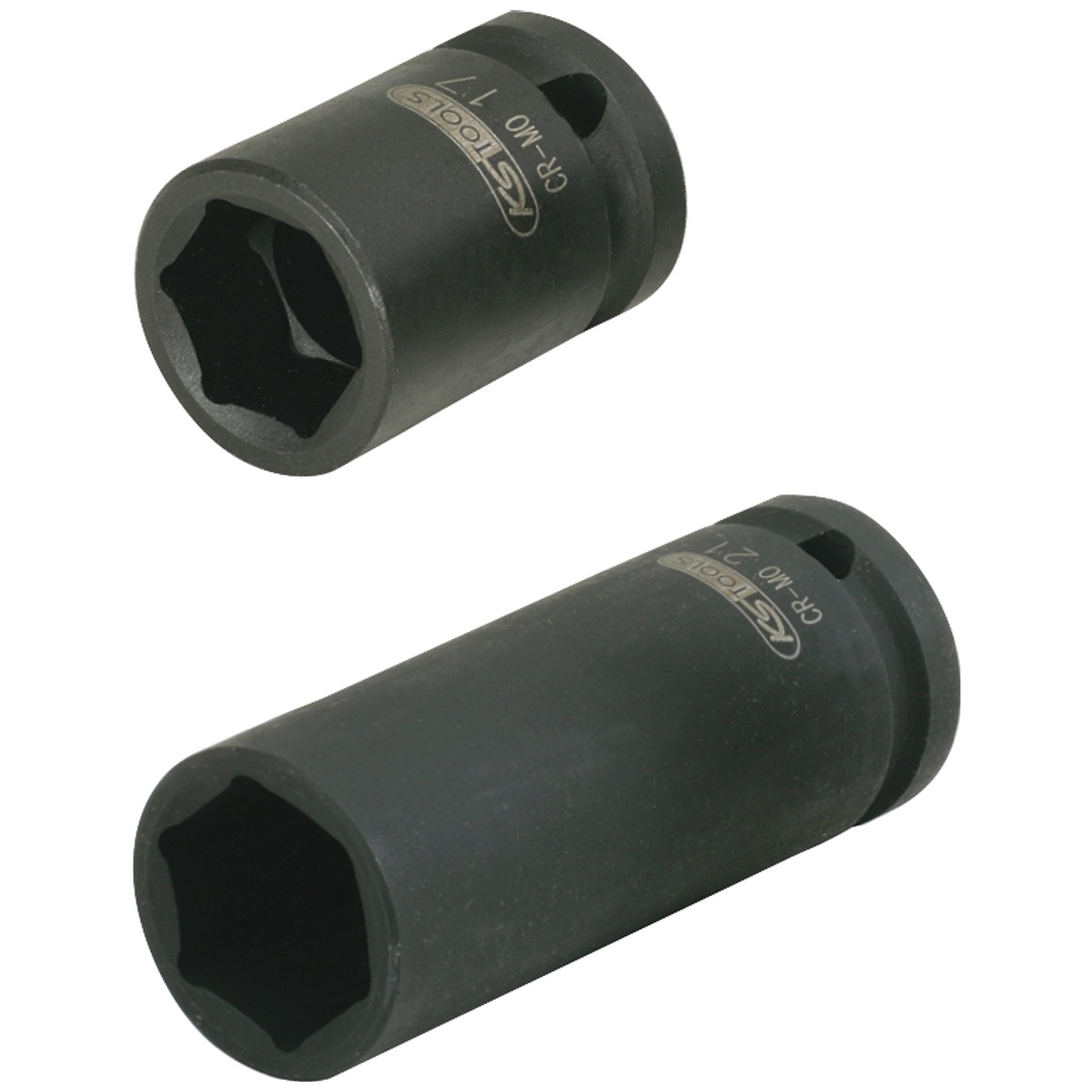 KS Tools Kraft-Stecknuss-Satz für LKW Radbolzen, 2-tlg.32 mm