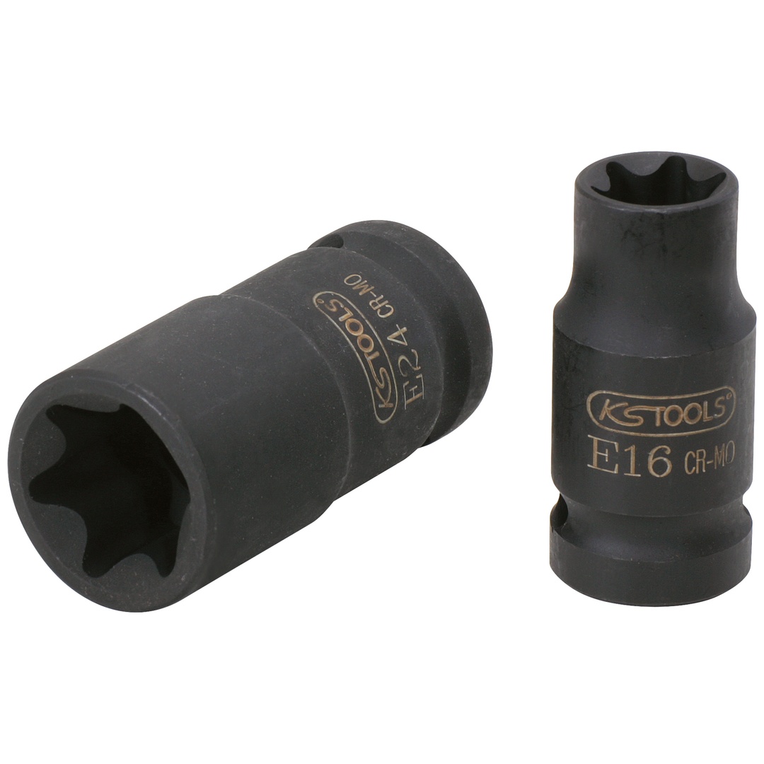 KS Tools 1/2 TX-E-Kraft-Stecknuss, kurz, E18