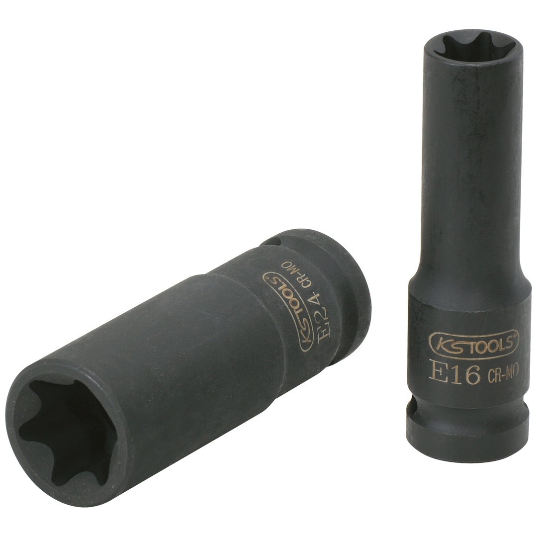 KS Tools 1/2 TX-E-Kraft-Stecknuss, lang, E12