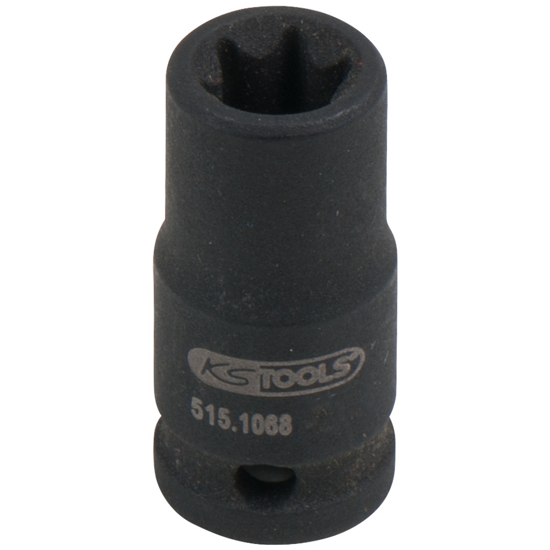 KS Tools 1/4 TX-E-Kraft-Stecknuss, kurz, E8