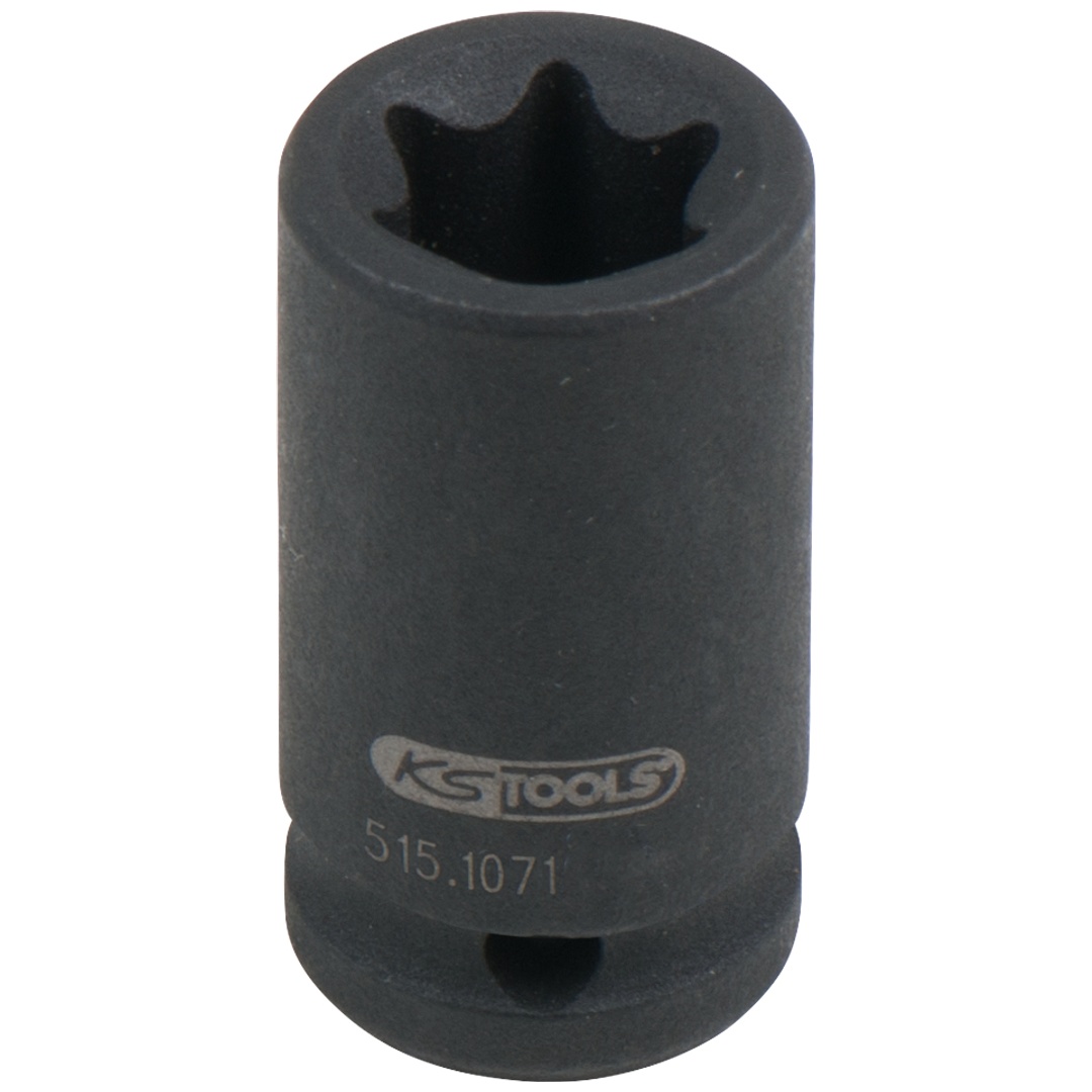 KS Tools 1/4 TX-E-Kraft-Stecknuss, kurz, E11