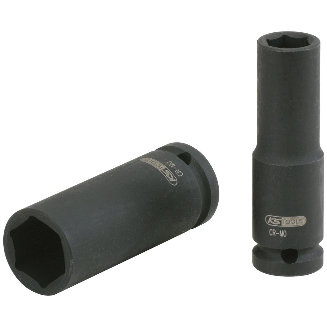 KS Tools 1/2 Sechskant-Kraft-Stecknuss, lang, 38 mm