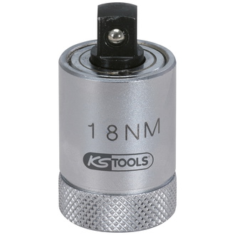 KS Tools 3/8" Drehmomentbegrenzer für Zündkerzen, 18 Nm