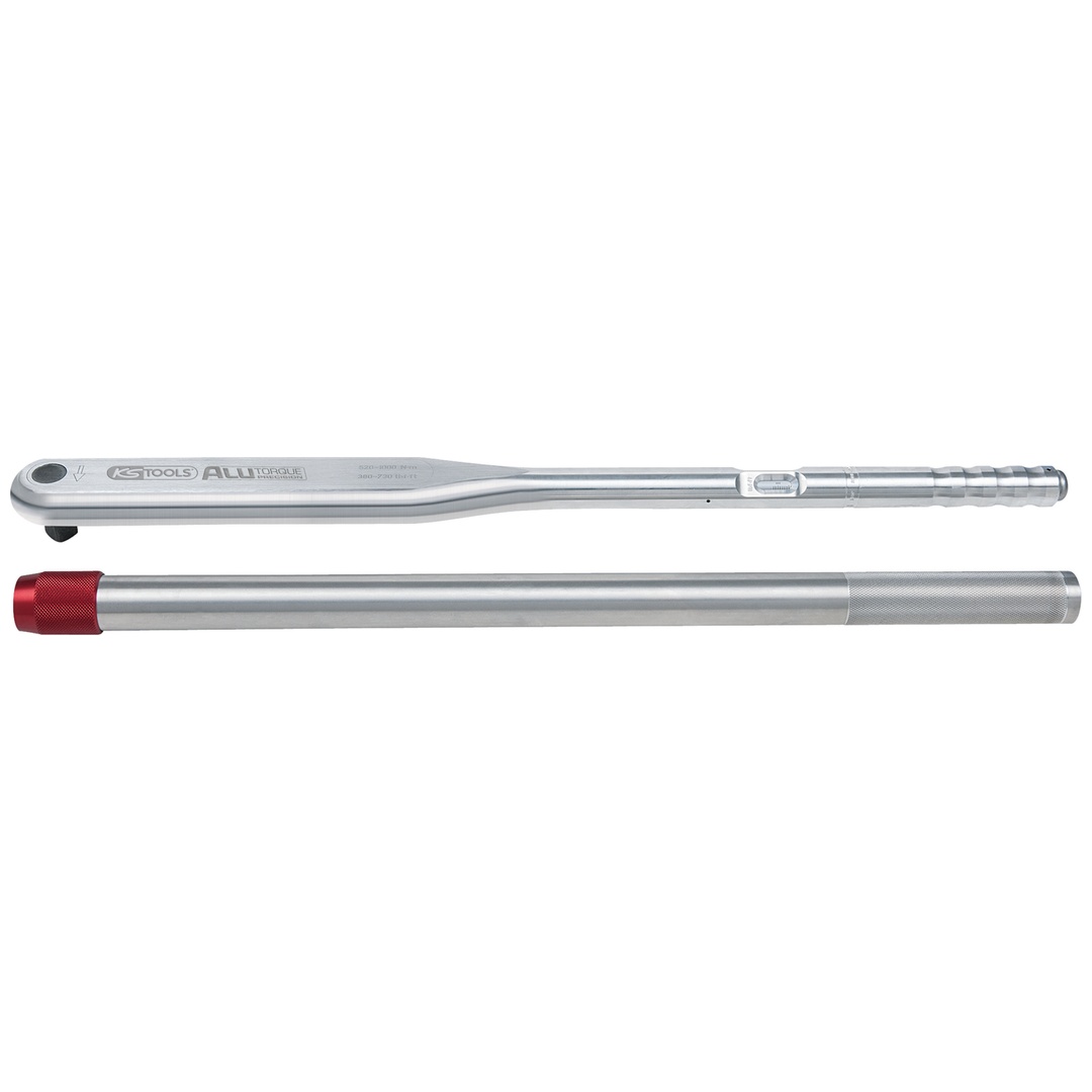 KS Tools 3/4ALUTORQUEprecision-Drehmomentschlüssel, 520-1000 Nm, Rechts-Linksanzug, Doppelvierkant p618146