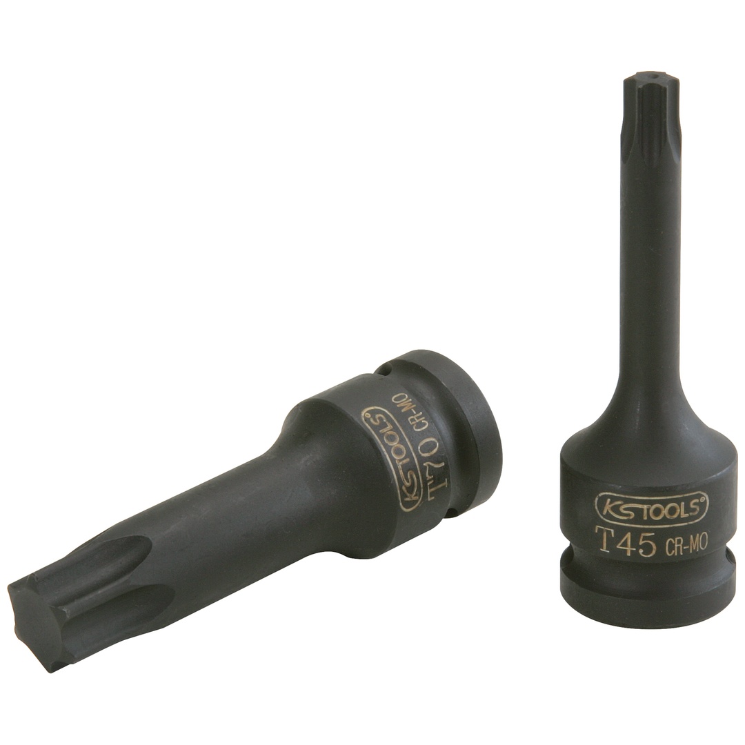 KS Tools 1/2 Kraft-Bit-Stecknuss TX, lang, T80