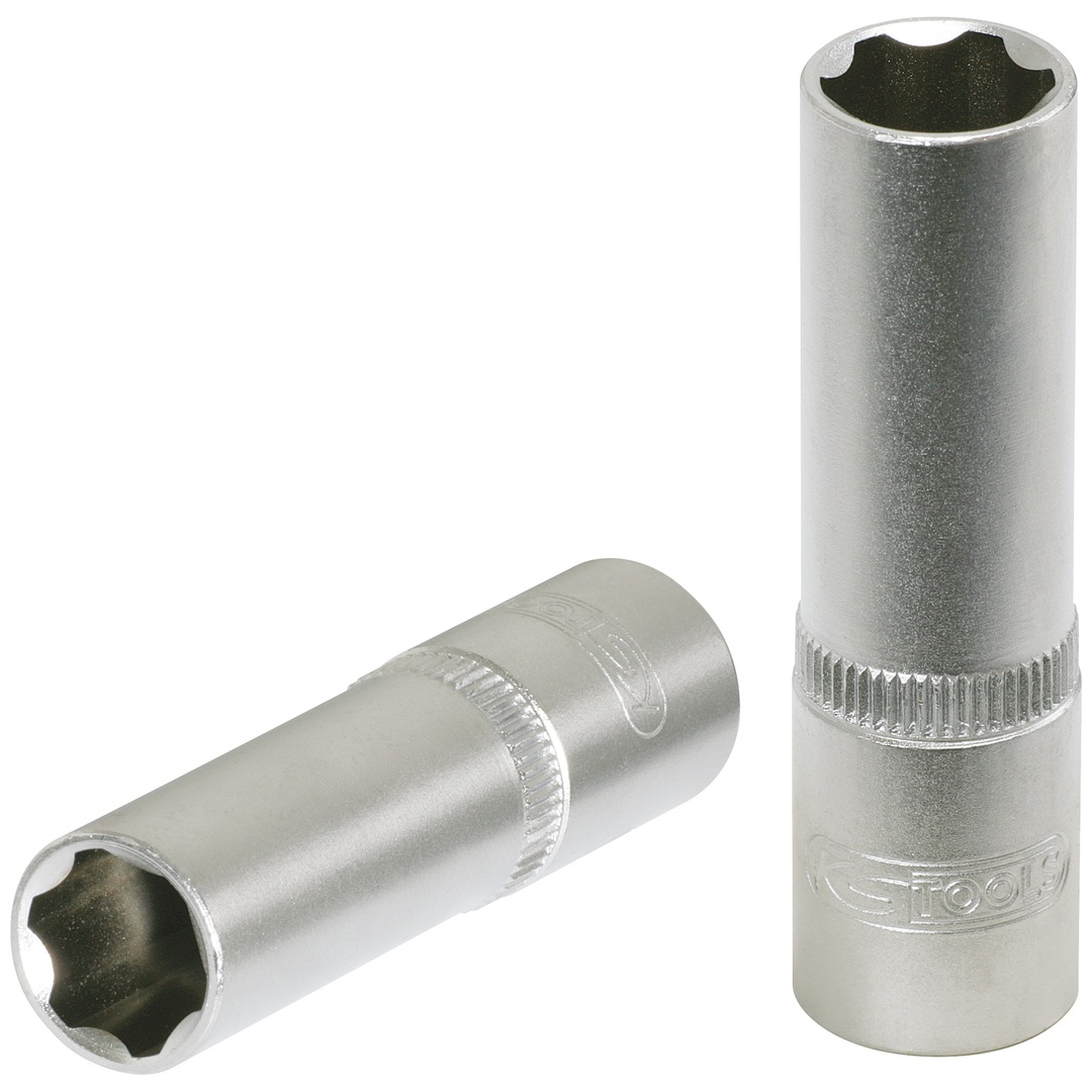KS Tools 1/4 Sechskant-Stecknuss, lang, 9 mm