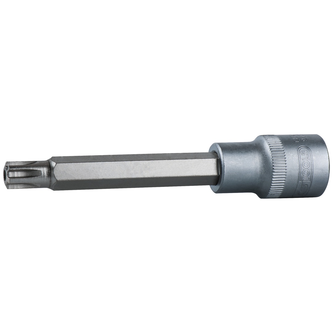 KS Tools 1/2 Bit-Stecknuss RIBE mit Stirnlochbohrung, lang, M7