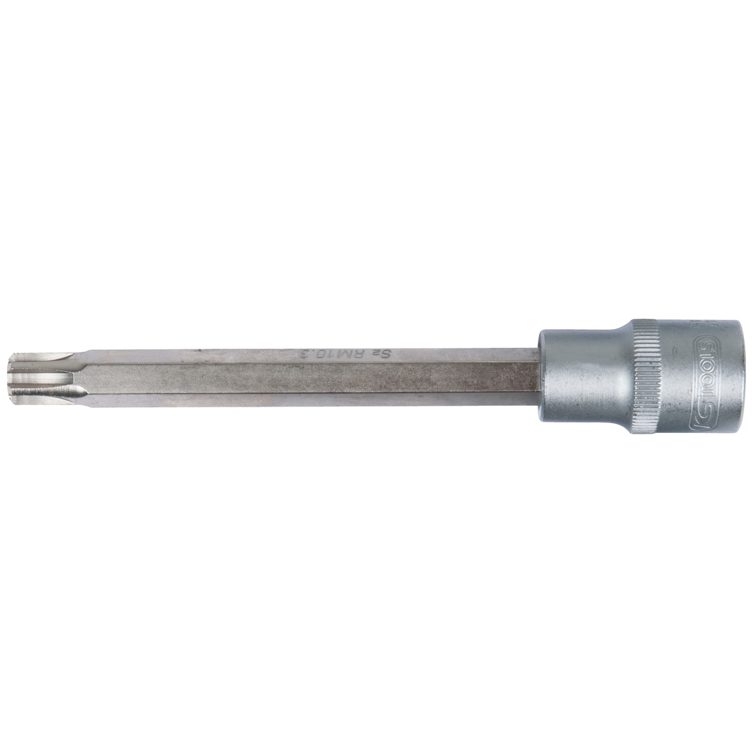 KS Tools Bit-Stecknuss für RIBE-Schrauben, M9, Länge 140 mm