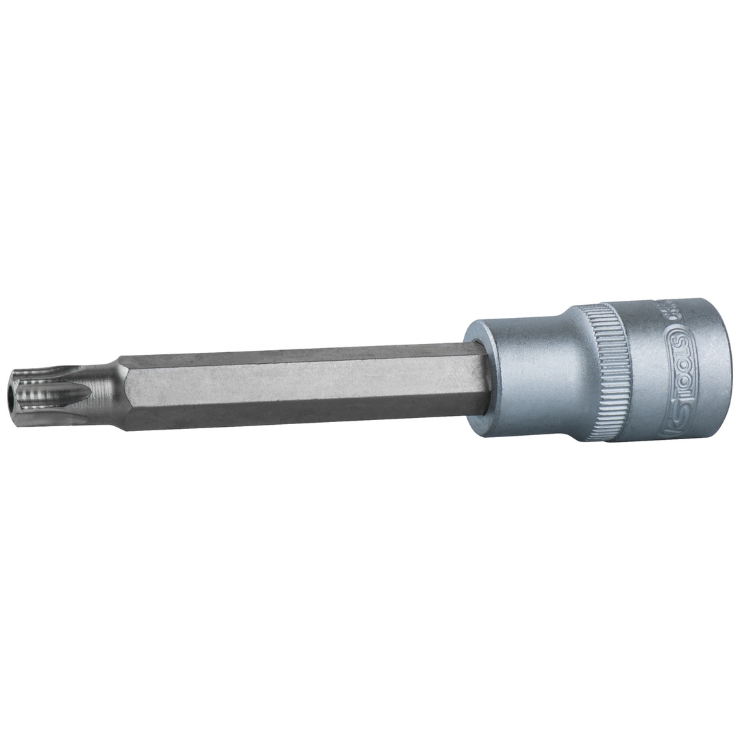 KS Tools 1/2 Bit-Stecknuss TX mit Stirnlochbohrung, lang, TB60