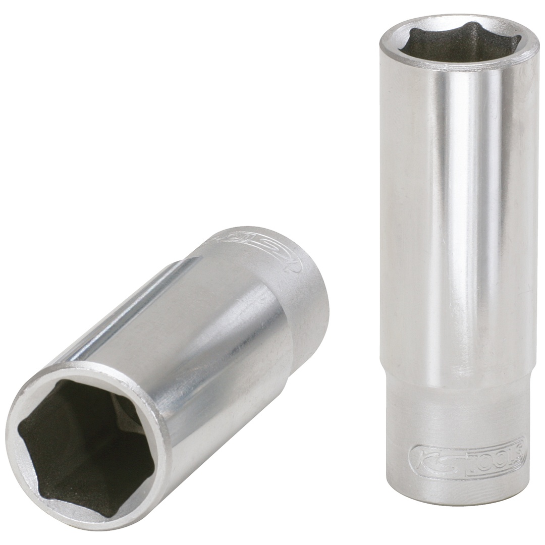 KS Tools 1/4 Sechskant-Stecknuss, lang, 1/2