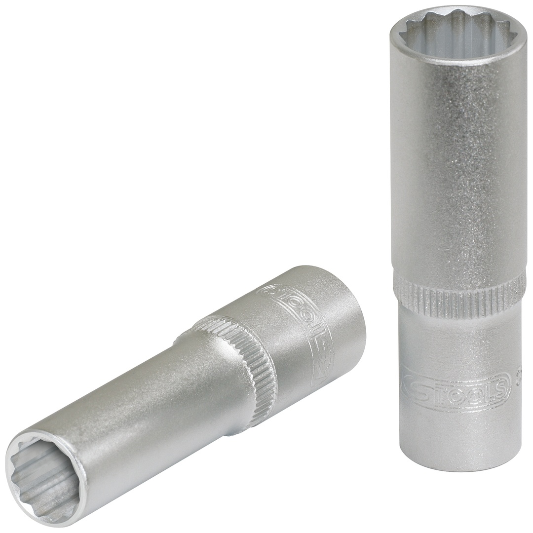 KS Tools 3/8 12-kant-Stecknuss, lang, 5/8