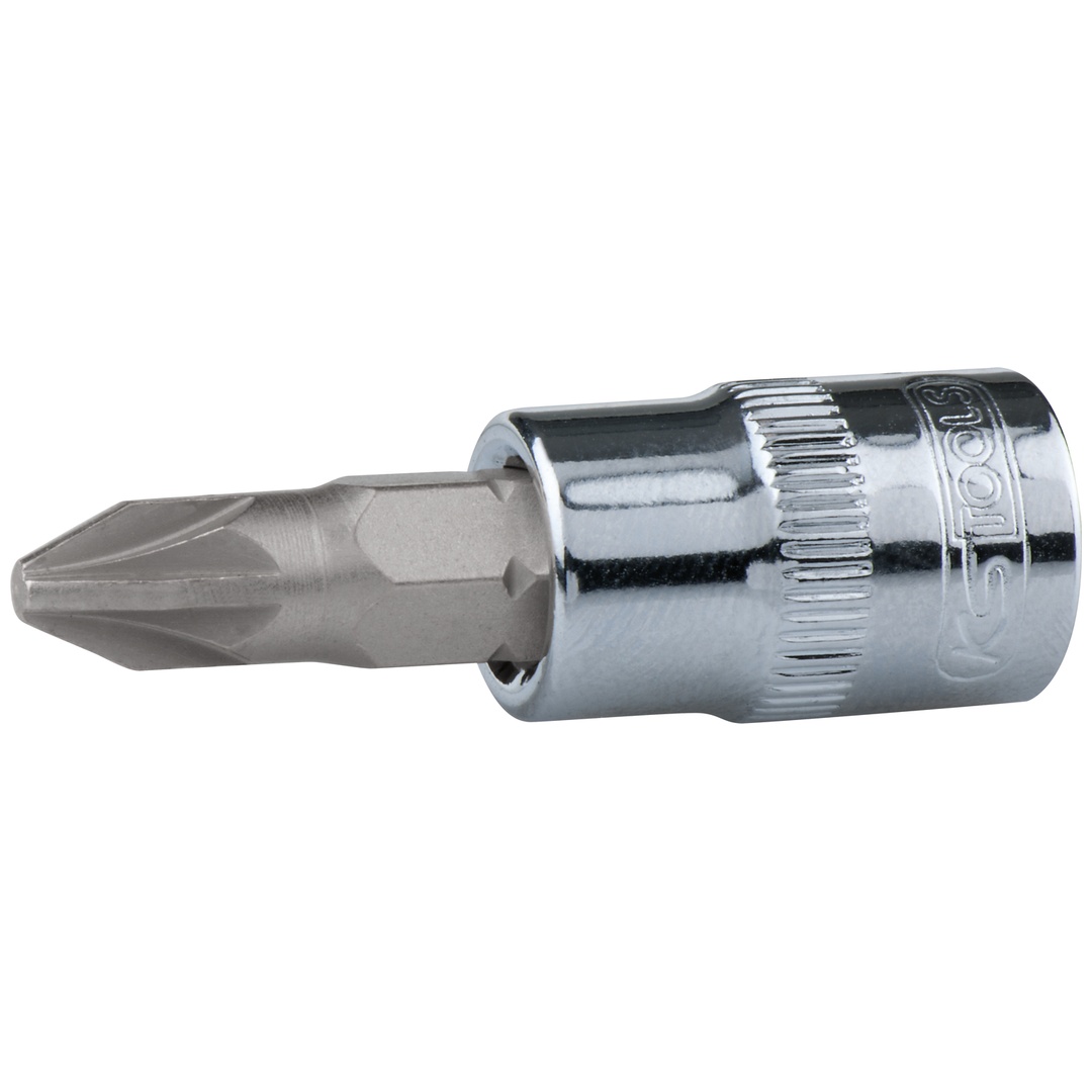 KS Tools 1/4 CHROMEplus Bit-Stecknuss, PZ4