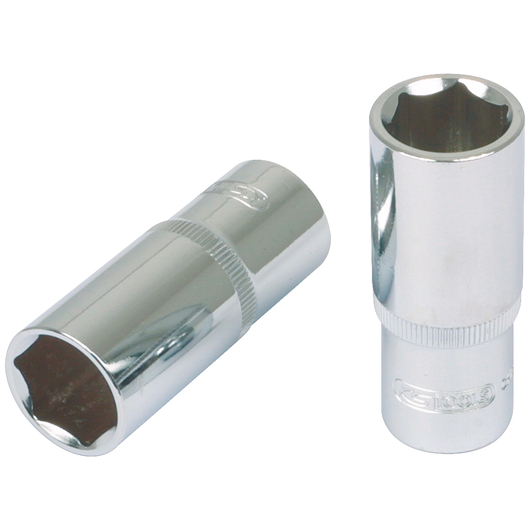 KS Tools 1/4 CHROMEplus Sechskant-Stecknuss, lang, 8 mm