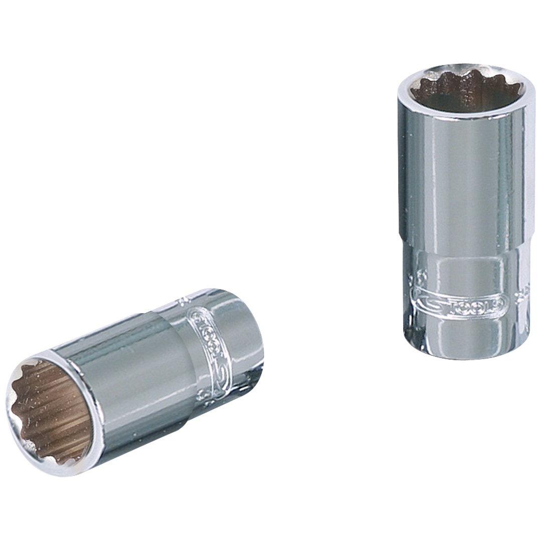 KS Tools 1/4 CHROMEplus 12-kant-Stecknuss, 1/2