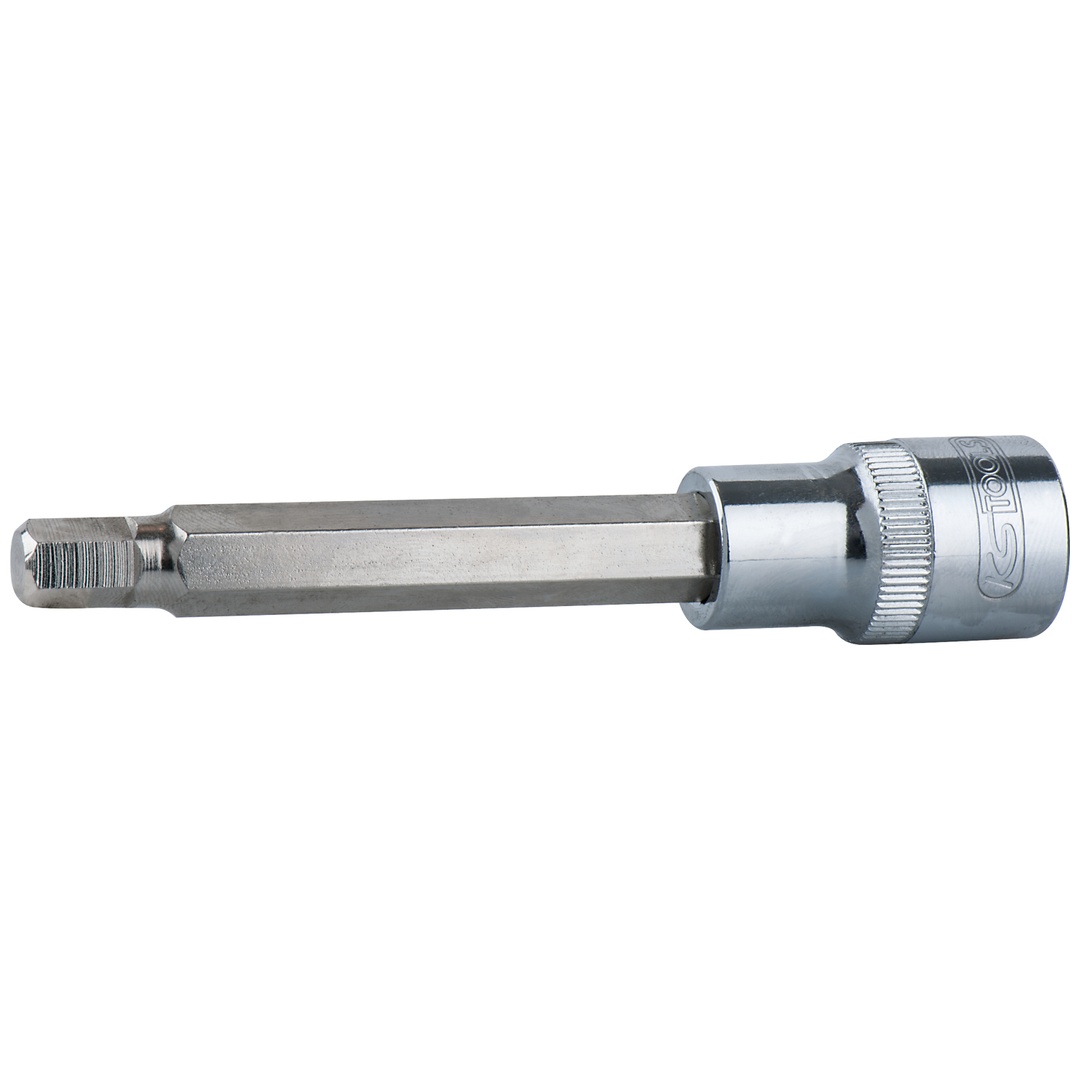 KS Tools 1/2 CHROMEplus Bit-Stecknuss Innensechskant, lang, 12 mm