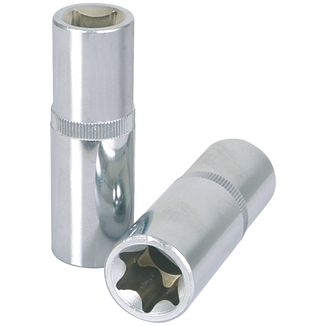 KS Tools 1/2 CHROMEplus TX-E-Stecknuss, lang, E24