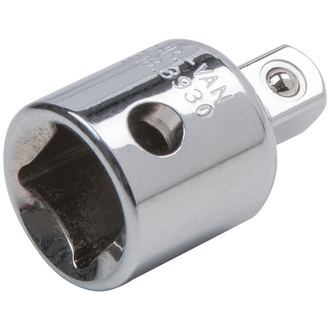 KS Tools 3/8" CHROMEplus Reduzieradapter, 3/8"F x 1/4"M