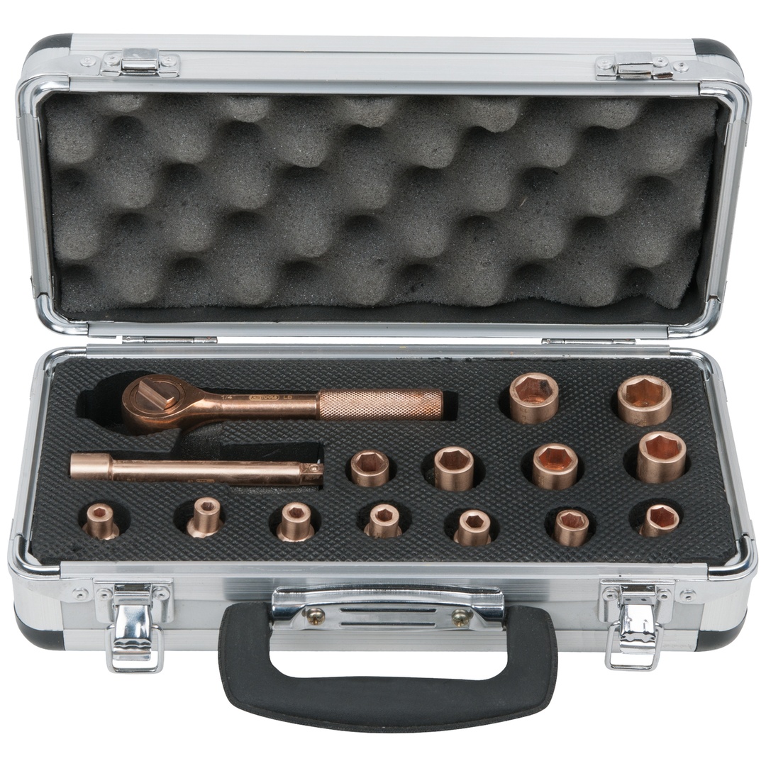 KS Tools BERYLLIUMplus Steckschlüssel-Satz 1/4 15-tlg.