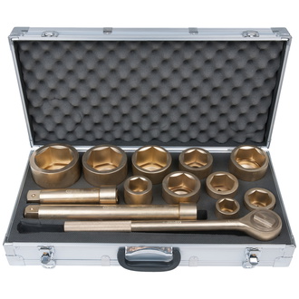 KS Tools BRONZEplus Steckschlüssel-Satz 1" 13-tlg.