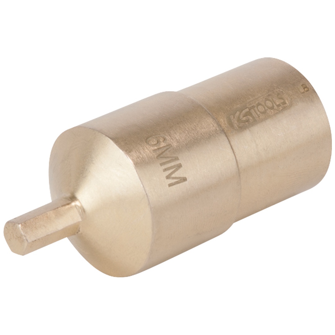 KS Tools BRONZEplus Bit-Stecknuss Innensechskant 1/2 10 mm