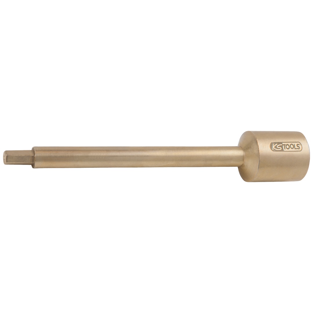 KS Tools BRONZEplus Bit-Stecknuss Innensechskant 1/2 lang 5x180 mm