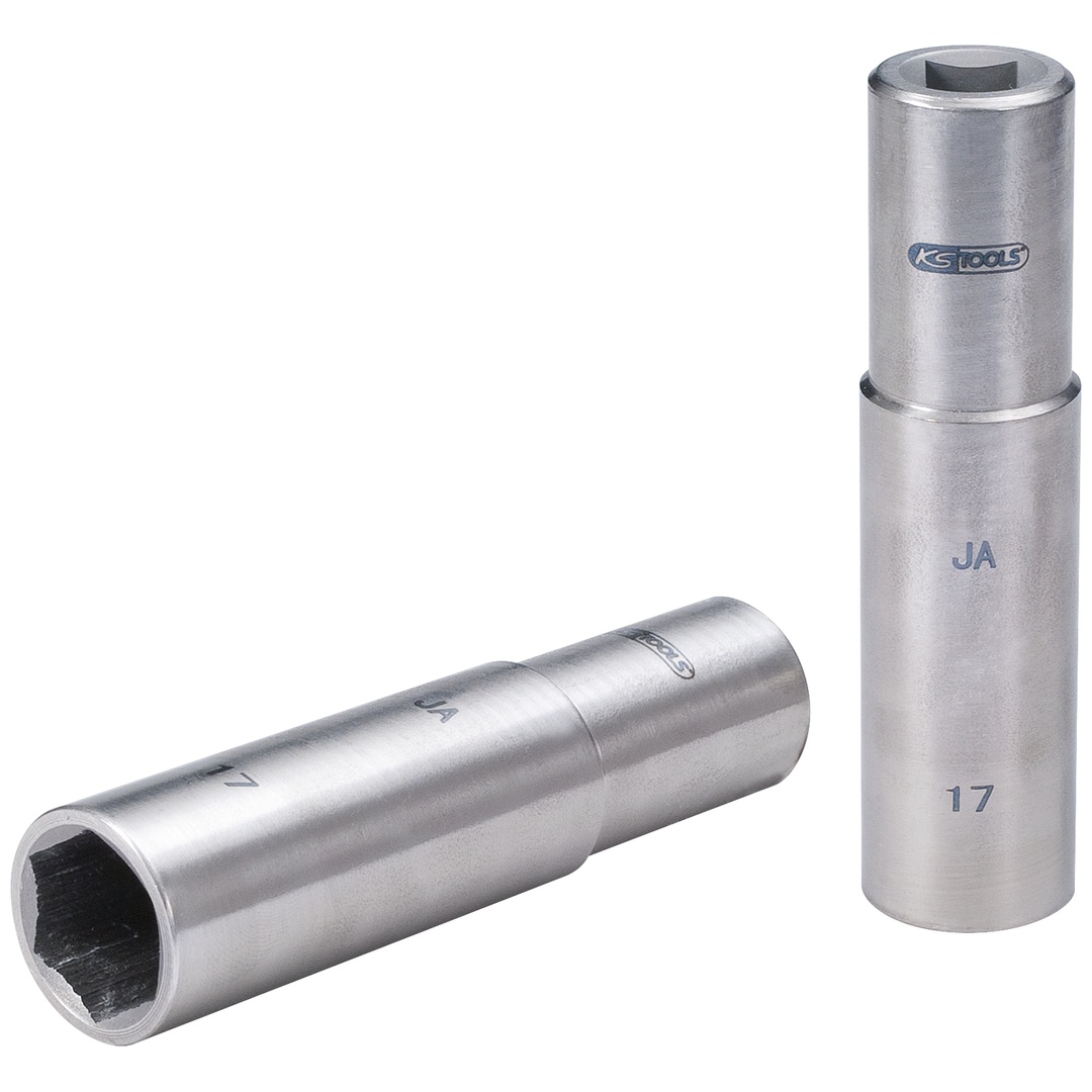 KS Tools 3/8 TITANplus Stecknuss, 17 mm, lang