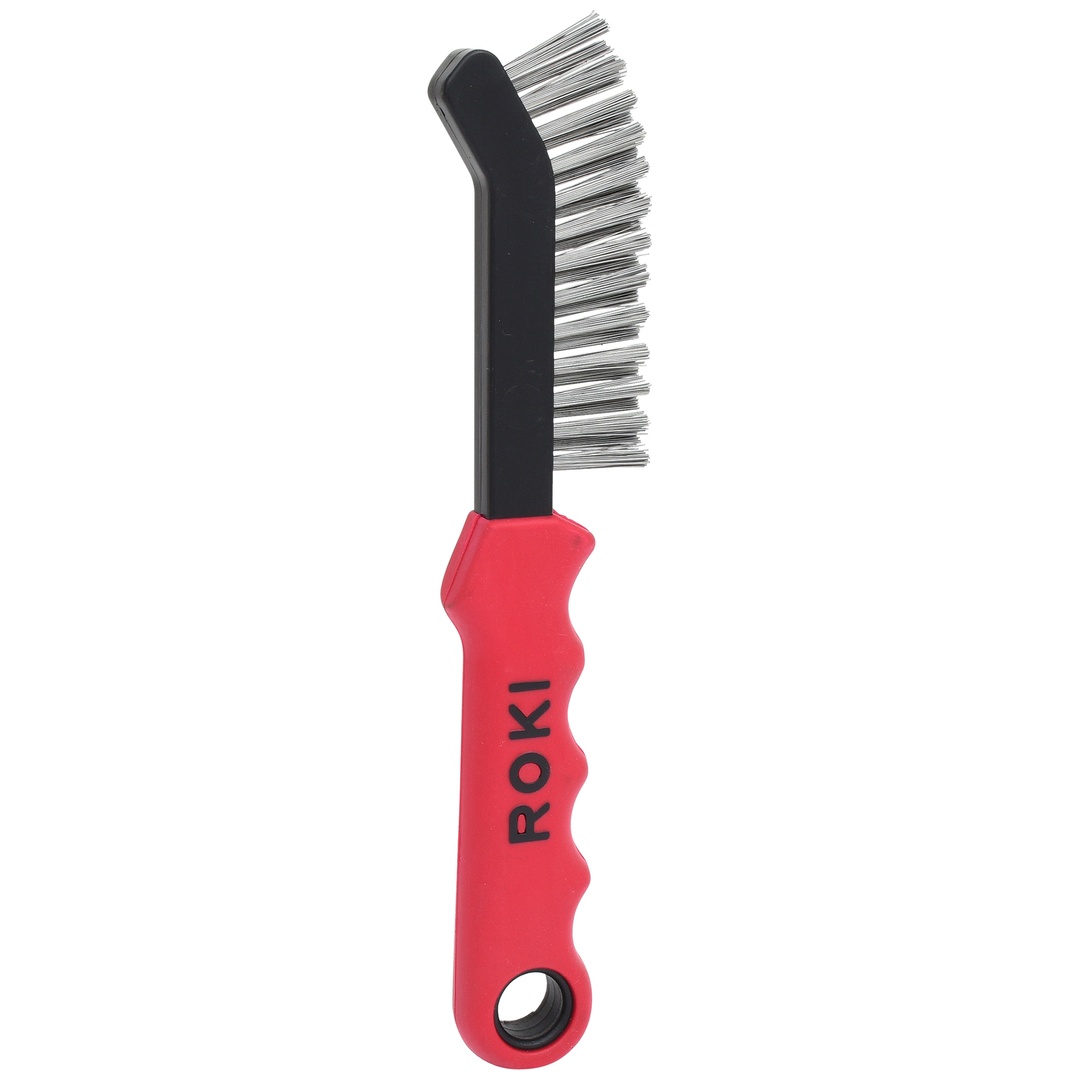 KS Tools Stahldraht-Bremssattel-Drahtbürste 2-reihig