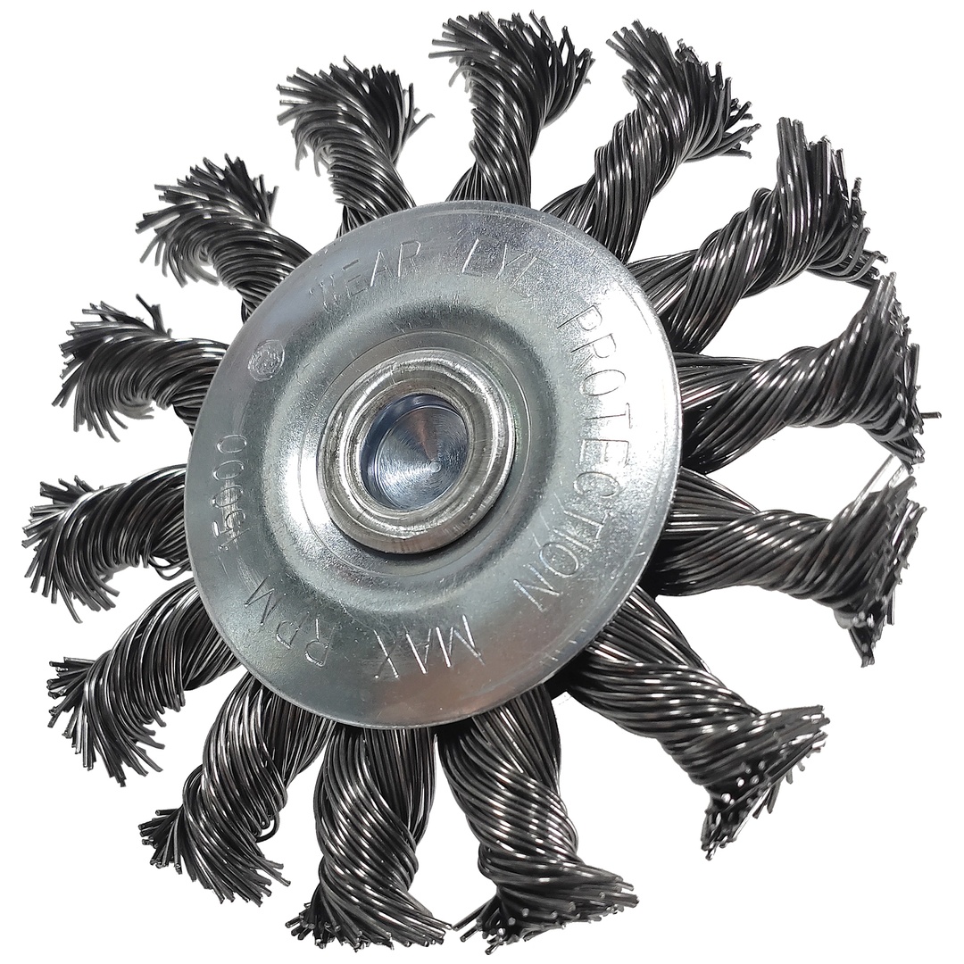 KS Tools Stahldrahtrundbürste 0,5 mm, Ø 75 mm