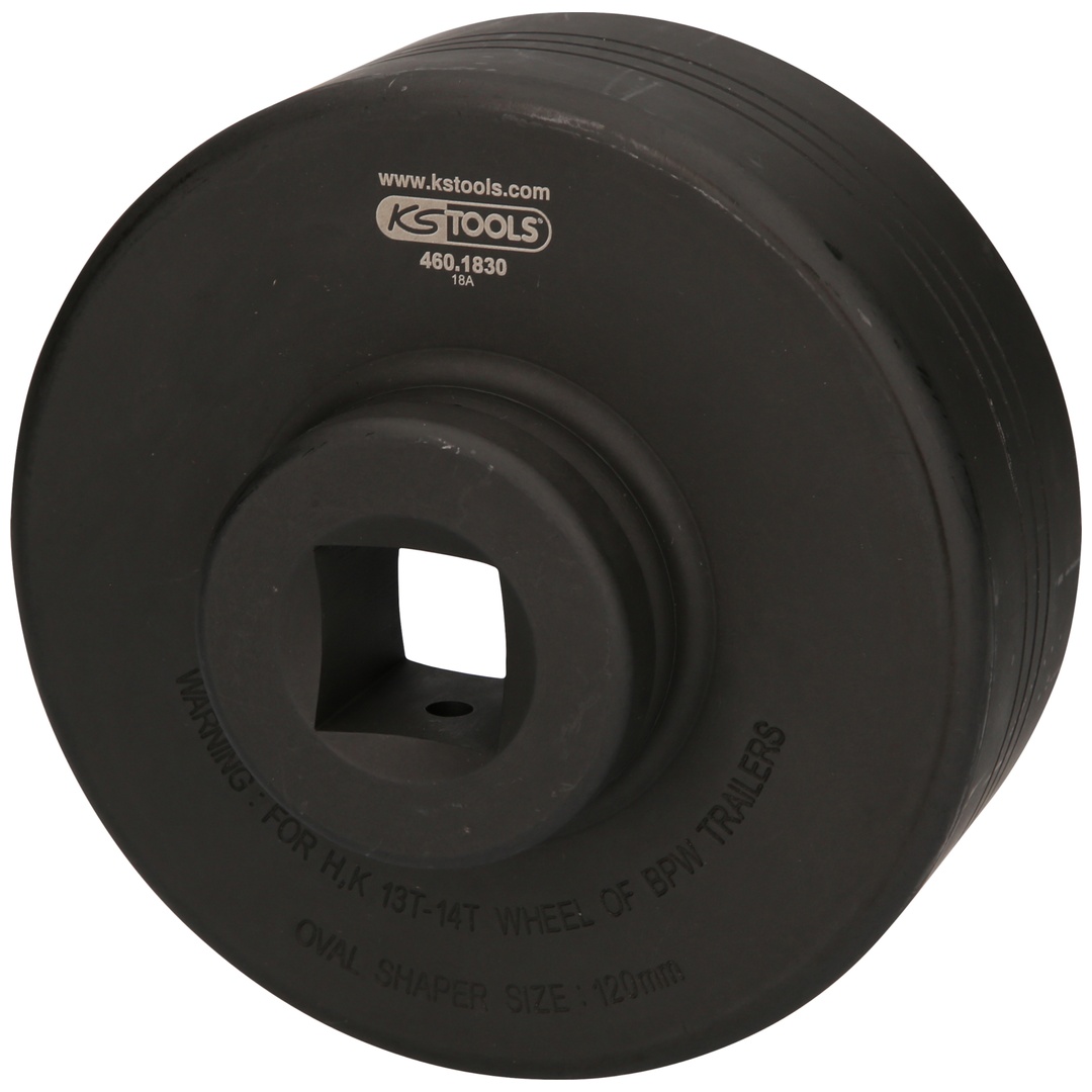 KS Tools 1 Radkapsel-Steckschlüssel für BPW, 120 mm, 6-kant