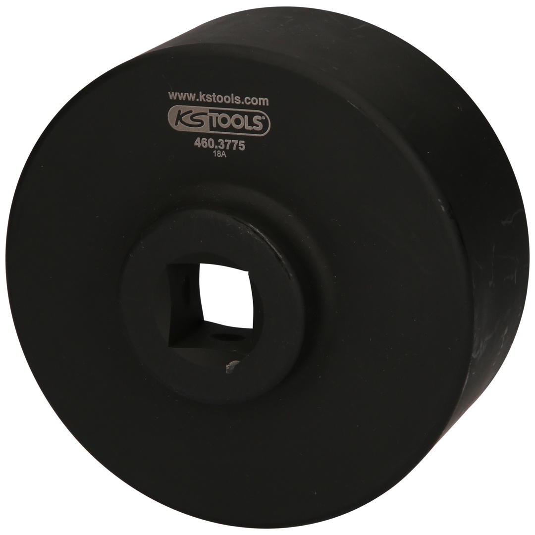 KS Tools 3/4 Nutmuttern-Schlüssel mit 4 Zapfen für Volvo, Innenzapfen Ø 89 mm