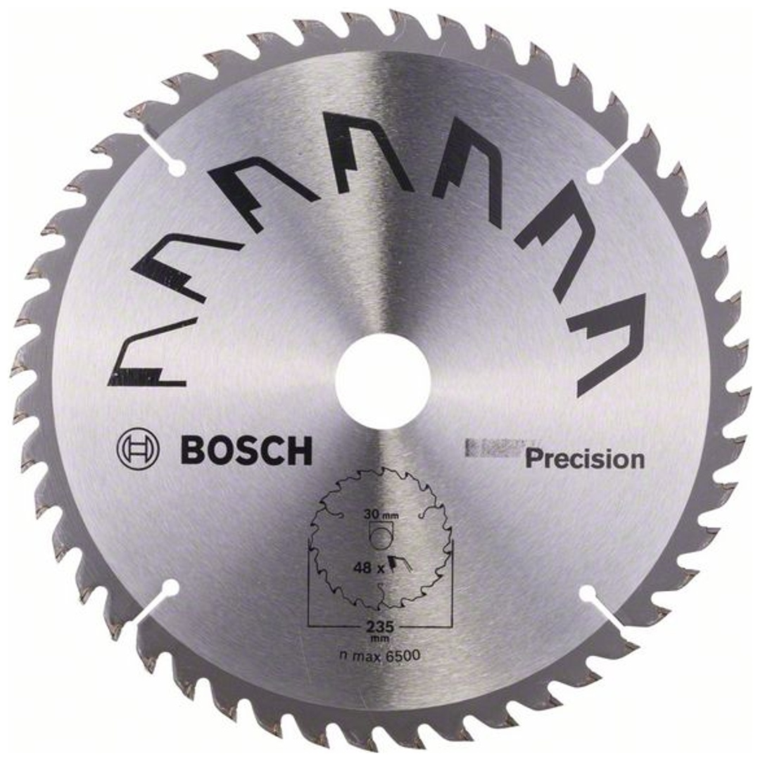 Bosch Kreissägeblatt PRECISION, DIY, 235 x 30 x 2,5 mm, 48