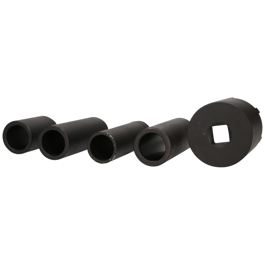 KS Tools Nutmuttern-Schlüssel-Satz mit 4 Führungsrohren für Mercedes, Ø 63 mm , 5-tlg