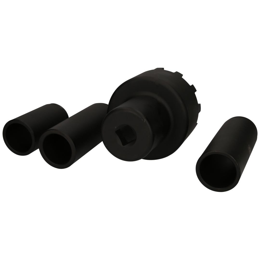 KS Tools Nutmuttern-Schlüssel-Satz mit 3 Führungsrohren für Mercedes, Ø 105,5 mm , 4-tlg