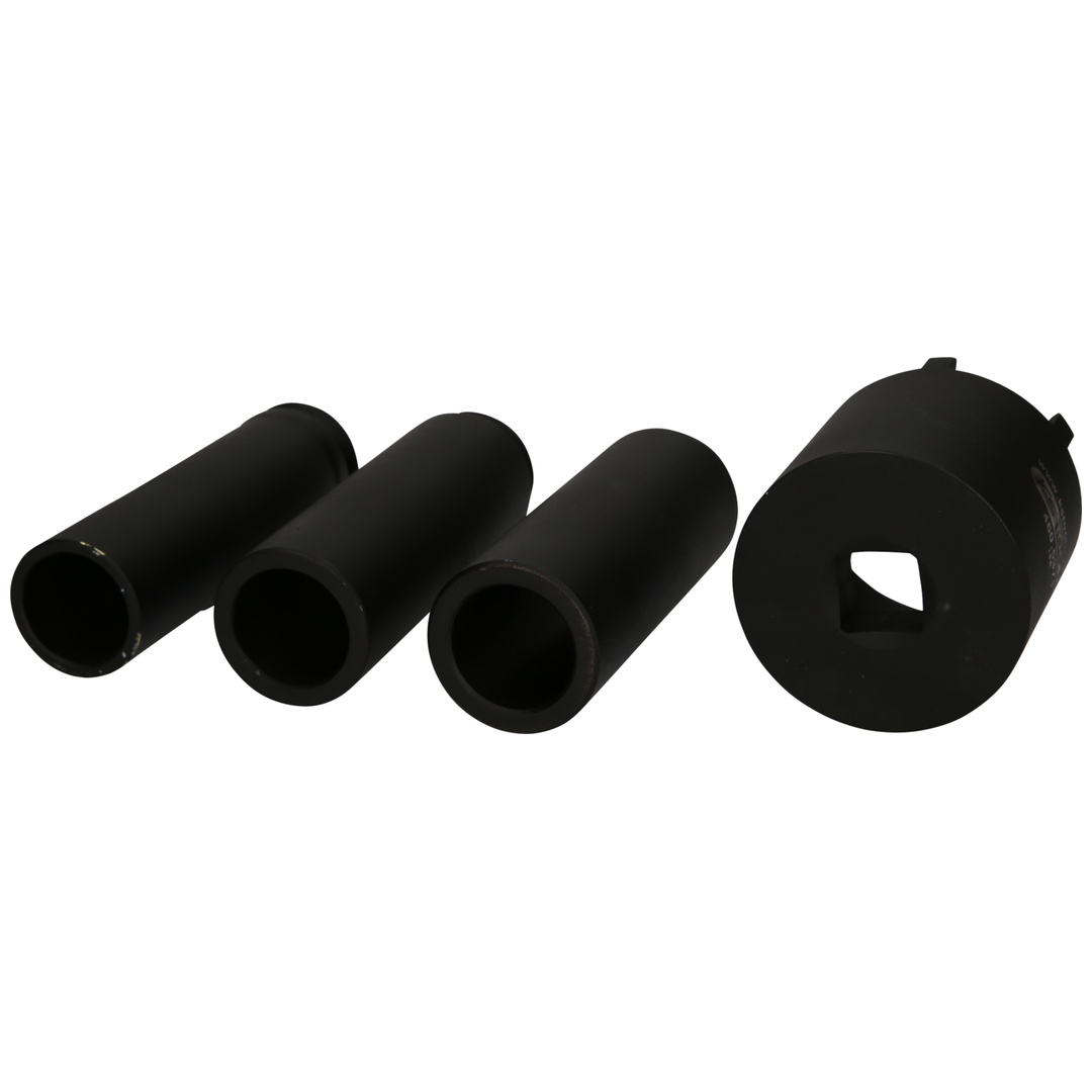 KS Tools Nutmuttern-Schlüssel-Satz mit 3 Führungsrohren für Mercedes, Ø 63 mm, 4-tlg
