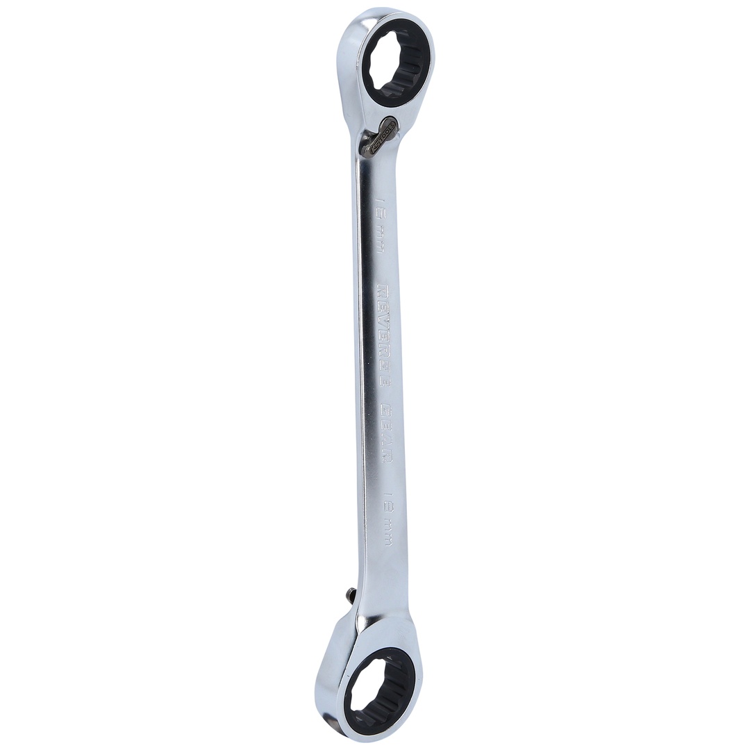 KS Tools GEARplus Doppel-Ratschenringschlüssel umschaltbar 16x18 mm