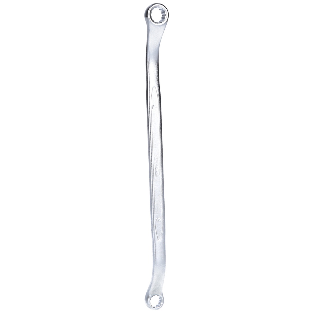 KS Tools Doppel-Ringschlüssel, leicht gekröpft, 6x7 mm