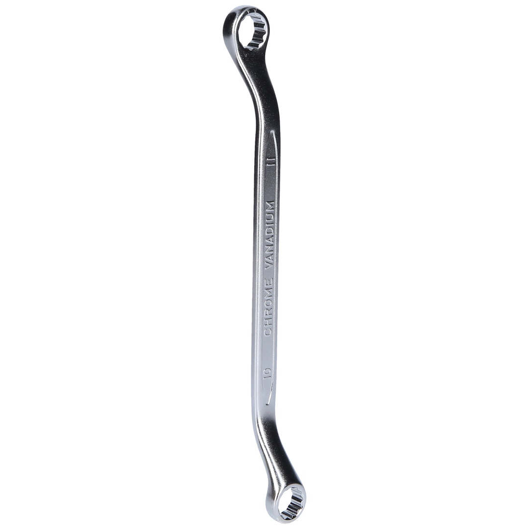 KS Tools Doppel-Ringschlüssel, leicht gekröpft, 10x11 mm