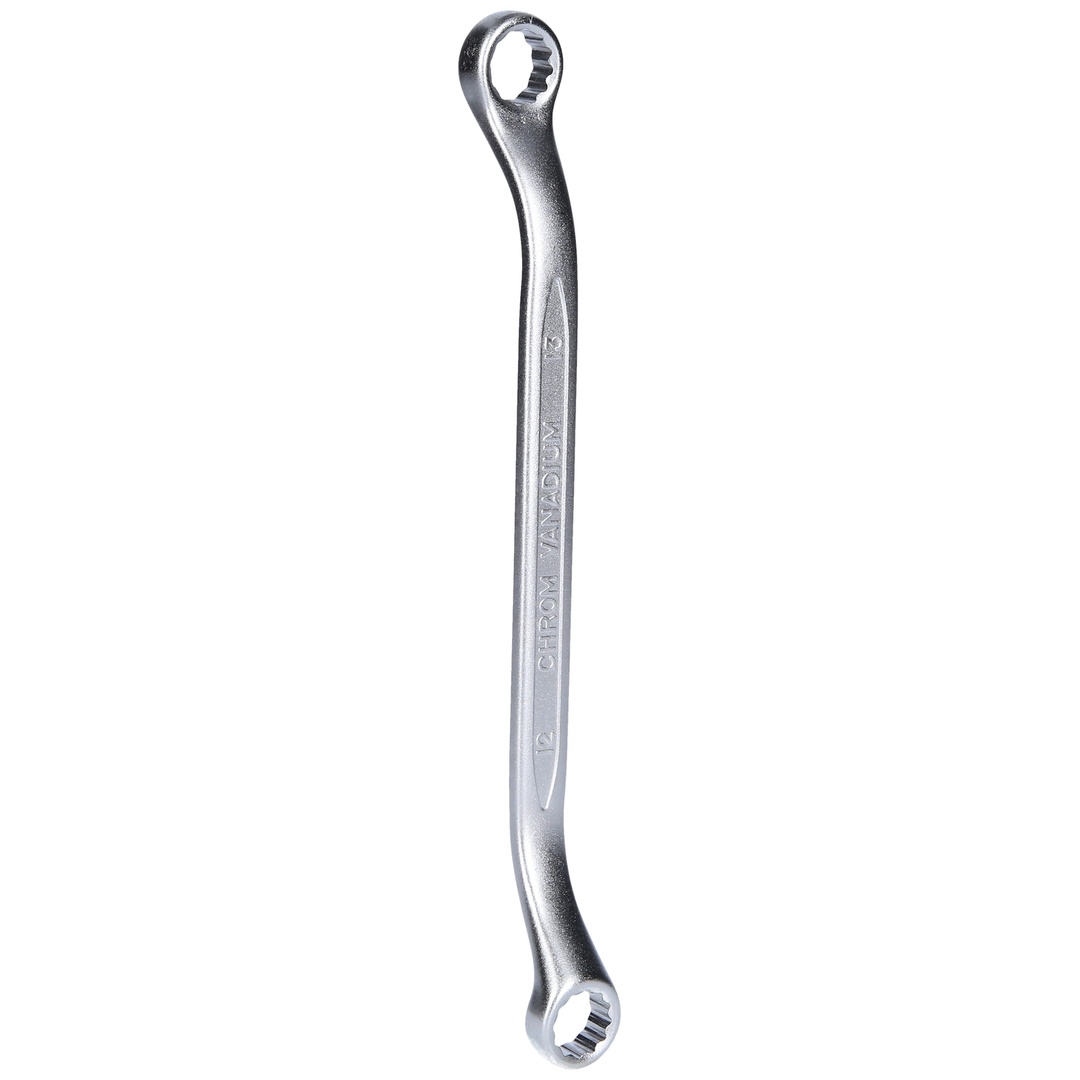KS Tools Doppel-Ringschlüssel, leicht gekröpft, 12x13 mm