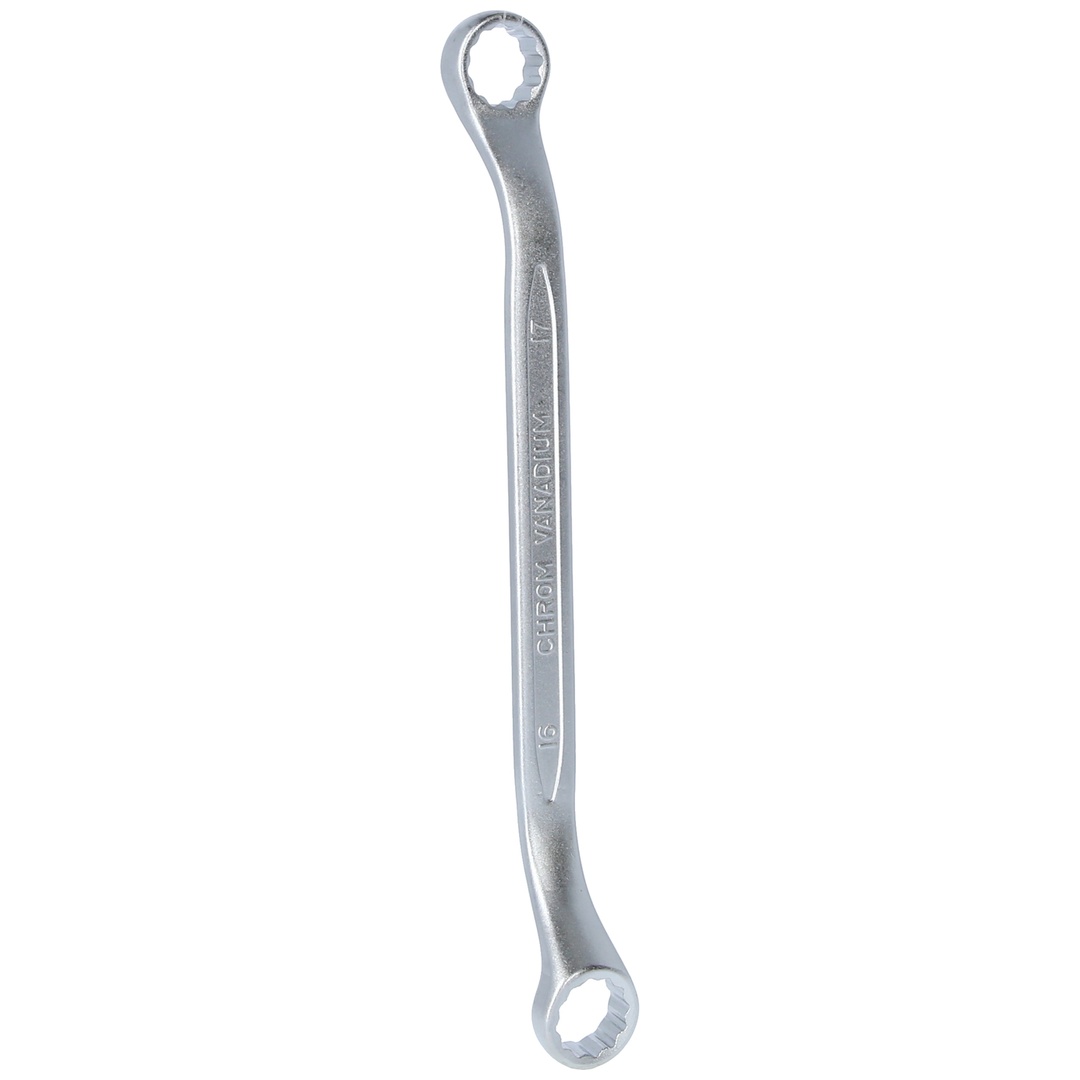 KS Tools Doppel-Ringschlüssel, leicht gekröpft, 16x17 mm
